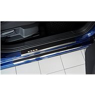 Alu-Frost Sill covers-stainless steel+carbon VOLKSWAGEN GOLF VII 5-door. / station wagon - Car Door Sill Protectors