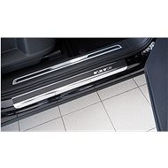 Alu-Frost Sill covers-stainless steel+carbon VOLKSWAGEN TIGUAN II - Car Door Sill Protectors