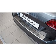 Alu-Frost Fifth door sill cover - stainless steel VOLKSWAGEN GOLF VII KOMBI - Boot Edge Protector