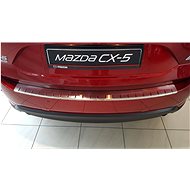 Alu-Frost Fifth door sill cover - stainless steel Mazda CX-5 II - Boot Edge Protector