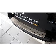 Alu-Frost Fifth door sill cover - stainless steel ŠKODA OCTAVIA III FACELIFT KOMBI - Boot Edge Protector