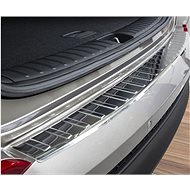 Alu-Frost Fifth door sill cover - stainless steel HYUNDAI TUCSON III - Boot Edge Protector