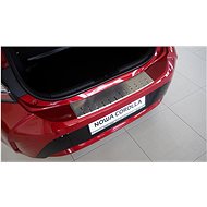 Alu-Frost Fifth door sill cover - stainless steel Toyota Corolla XII 5 door. - Boot Edge Protector