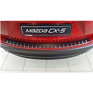 Alu-Frost Fifth door sill cover - stainless steel+carbon MAZDA MAZDA CX-5 - Boot Edge Protector