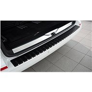 Alu-Frost Fifth door sill cover - stainless steel+carbon VOLKSWAGEN TRANSPORTER T6 / MULTIVAN - Boot Edge Protector