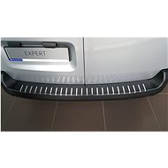 Alu-Frost Fifth door sill cover - stainless steel+carbon CITROËN JUMPY III, Opel Zafira Life, Opel V - Boot Edge Protector