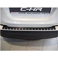 Alu-Frost Fifth door sill cover stainless steel+carbon Toyota C-HR / C-HR facelift - Boot Edge Protector