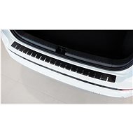 Alu-Frost Fifth door sill cover - stainless steel+carbon Seat Ateca - Boot Edge Protector