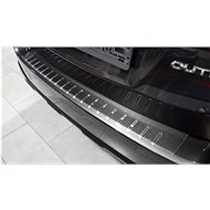 Alu-Frost Fifth door sill cover - stainless steel+carbon SUBARU OUTBACK V - Boot Edge Protector