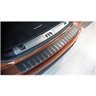 Alu-Frost Fifth door sill cover - stainless steel+carbon FORD EDGE II - Boot Edge Protector