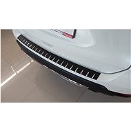 Alu-Frost Fifth door sill cover - stainless steel+carbon Nissan X-Trail III - Boot Edge Protector