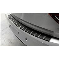 Alu-Frost Fifth door sill cover - stainless steel+carbon OPEL INSIGNIA II 5 door. - Boot Edge Protector