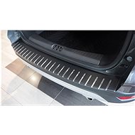 Alu-Frost Fifth door sill cover - stainless steel+carbon FORD KUGA II facelift - Boot Edge Protector