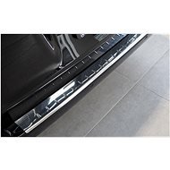 Alu-Frost Rear door sill cover - stainless steel, gloss RENAULT TRAFIC II, OPEL VIVARO I - Boot Edge Protector