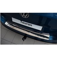 Alu-Frost Rear door sill cover - stainless steel, gloss VOLKSWAGEN TOURAN III - Boot Edge Protector