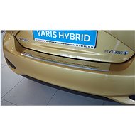 Alu-Frost Rear door sill cover - stainless steel, gloss TOYOTA YARIS III 2. facelift - Boot Edge Protector