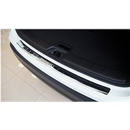 Alu-Frost Rear door sill cover - stainless steel, gloss NISSAN QASHQAI II facelift - Boot Edge Protector