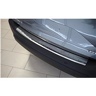 Alu-Frost Rear door sill cover - stainless steel, gloss OPEL CROSSLAND X - Boot Edge Protector