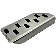 Alu-Frost Footrest - stainless steel, Nissan Micra IV 5D - Foot Support