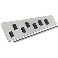 Alu-Frost Footrest - stainless steel, Ford Fiesta VII - Foot Support