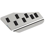 Alu-Frost Footrest - stainless steel, Toyota Aygo, Peugeot 107, CITROEN C1 - Foot Support
