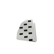 Alu-Frost Footrest - stainless steel, Toyota Yaris III FACELIFT 5 doors - Foot Support