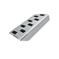 Alu-Frost Footrest - stainless steel, Nissan Micra V 5D - Foot Support