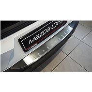 Alu-Frost Profiled stainless steel rear door sill cover Mazda CX-3 - Boot Edge Protector