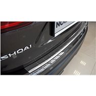 Alu-Frost Profiled stainless steel rear door sill cover NISSAN QASHQAI II facelift - Boot Edge Protector
