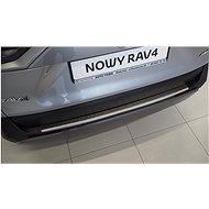 Alu-Frost Profiled stainless steel rear door sill cover Toyota RAV-4 V - Boot Edge Protector