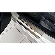 Alu-Frost Stainless steel sill covers for ŠKODA FABIA III - Car Door Sill Protectors