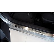 Alu-Frost Sill guards-stainless TOYOTA AURIS II 5-door. - Car Door Sill Protectors