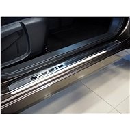 Alu-Frost Stainless steel sill covers NISSAN QASHQAI I / QASHQAI II - Car Door Sill Protectors