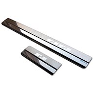 Alu-Frost Sill covers-stainless OPEL ADAM - Car Door Sill Protectors