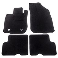 ACI textile carpets for DACIA Duster 10- black (set of 4 pcs) - Car Mats