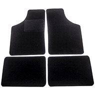 ACI textile carpets for FIAT 127, 71-82 black (set of 4 pcs) - Car Mats