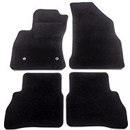 ACI textilné koberce pre FIAT Doblo 10-  čierne (5 sedadiel) sada 4 ks - Autokoberce