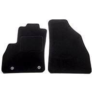 ACI textile carpets for FIAT Fiorino 07- black (2 seats) set of 2 pcs - Car Mats