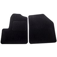 ACI textile carpets for FORD Transit Connect 03-09 black (2 seats) set of 2 pcs - Car Mats
