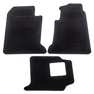 ACI Textile Carpets for FORD Transit 00-05 Black (Set of 3) - Car Mats
