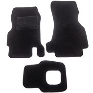 ACI textile carpets for FORD Transit 91-94 black (set of 3) - Car Mats