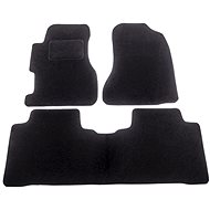 ACI textile carpets for HONDA Civic 04-06 black (set of 3 pcs) - Car Mats