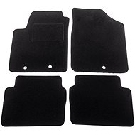 ACI textile carpets for HYUNDAI i10, 08- black (set of 4 pcs) - Car Mats