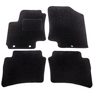 ACI textile carpets for HYUNDAI i20, 09- black (set of 4 pcs) - Car Mats