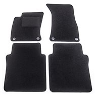 ACI textile carpets for AUDI A8 03-10 black (model Long- set of 4 pcs) - Car Mats