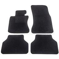 ACI textile carpets for BMW 5, 03-10 black (set of 4 pcs) - Car Mats