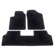 ACI textile carpets for CITROEN Berlingo 96-02 black (5 seats, set of 3) - Car Mats