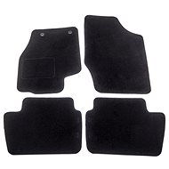 ACI textile carpets for CITROEN C4, 04-10 black (set of 4 pcs) - Car Mats