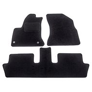 ACI textile carpets for CITROEN C4 Picasso 07-10 black (5 seats, set of 3) - Car Mats