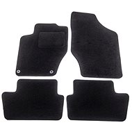 ACI textile carpets for CITROEN C4, 10- black (set of 4 pcs) - Car Mats